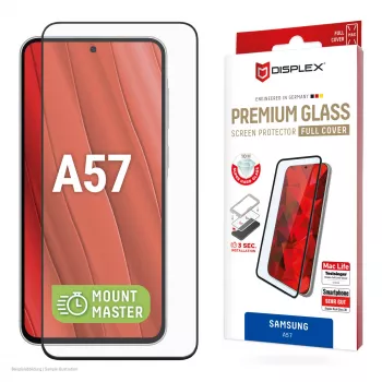 Displex Premium ekrāna aizsargs (pilns pārklājums, 10H) Samsung A57, pilns pārklājums