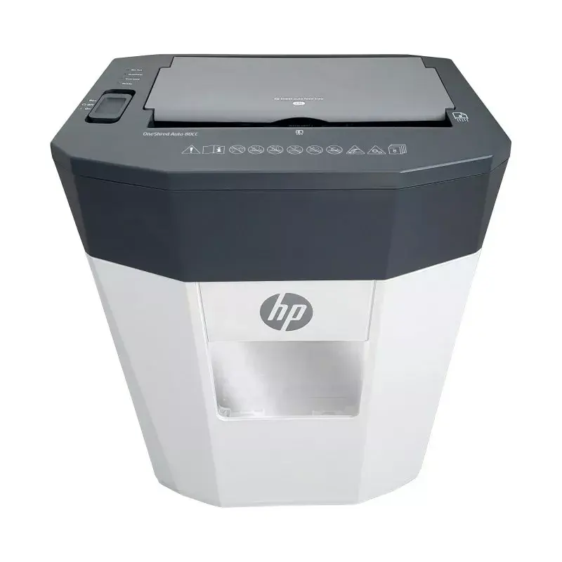 HP OneShred Auto 80CC papīra smalcinātājs Krustveida smalcināšana 68 dB 22 cm Balts