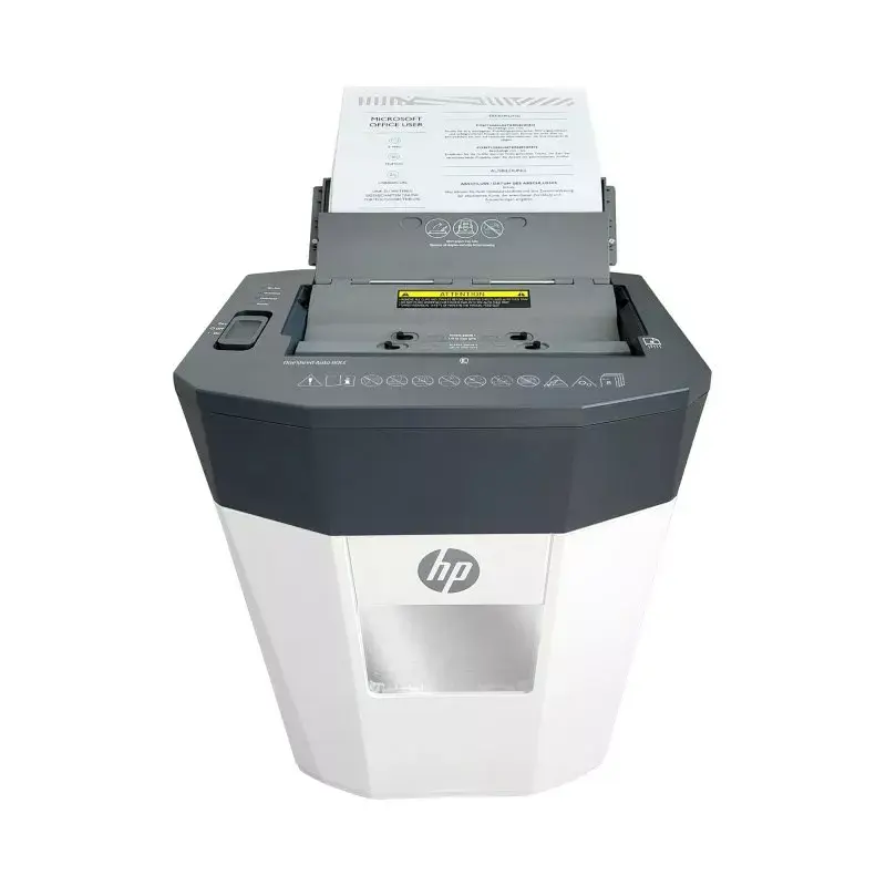 HP OneShred Auto 80CC papīra smalcinātājs Krustveida smalcināšana 68 dB 22 cm Balts