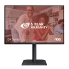 AOC E4 X24E4U datora monitors 61 cm (24 collas) 1920 x 1200 pikseļi Full HD LED Melns