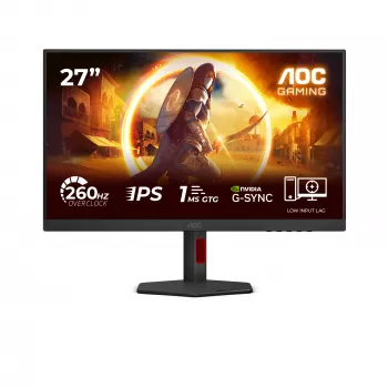 AOC G4 27G4ZR datora monitors 68,6 cm (27 collas) 1920 x 1080 pikseļi Full HD LED melns, sarkans