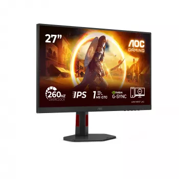AOC G4 27G4ZR datora monitors 68,6 cm (27 collas) 1920 x 1080 pikseļi Full HD LED melns, sarkans