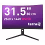 TERRA 3285W datora monitors 80 cm (31.5 collas) 2560 x 1440 pikseļi Wide Quad HD LCD Melns