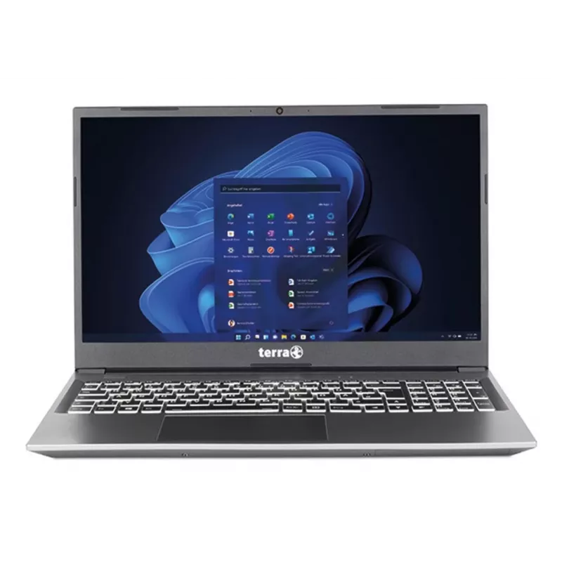 TERRA 1517R Intel® Core™ i3 i3-1315U klēpjdators 39.6 cm (15.6 collas) Full HD 8 GB DDR4-SDRAM 500 GB SSD Wi-Fi 6 (802.11ax) Windows 11 Home holandiešu, ASV angļu valoda Pelēks