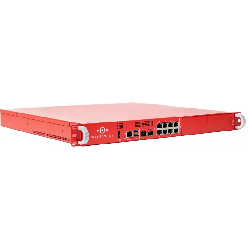 Securepoint RC2000RR G6 aparatūras ugunsmūris 1U 91 Gbit/s