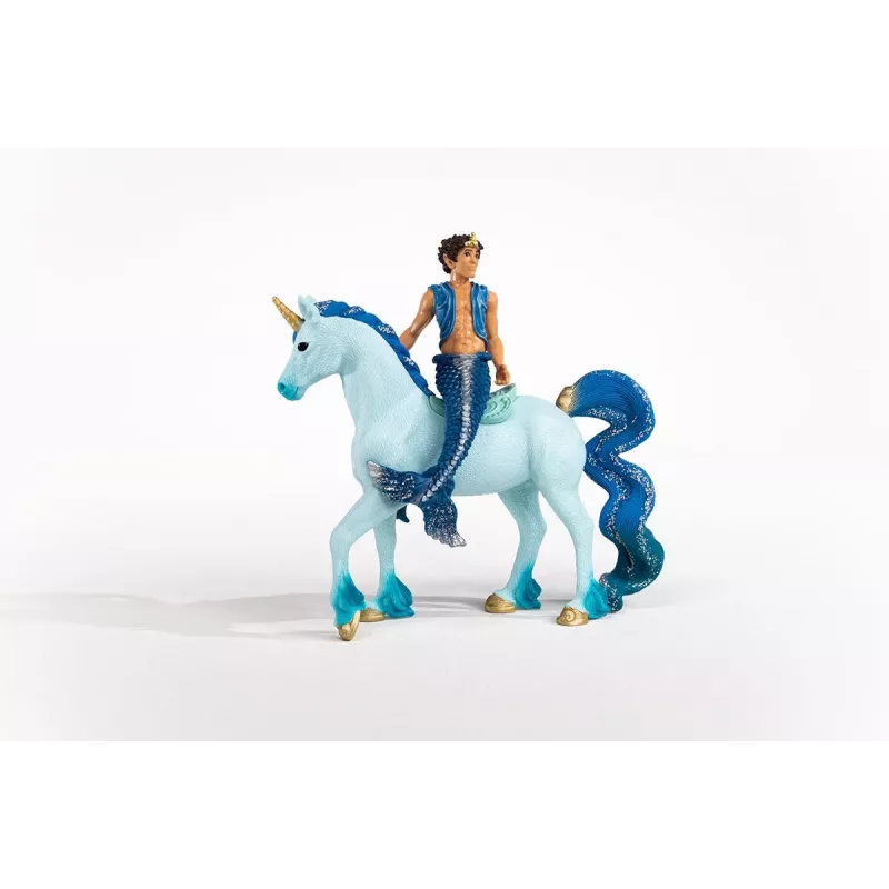 schleich BAYALA Aryon uz vienradža, 5 gadi, Saules elfi, Vienradži un fejas, Daudzkrāsains
