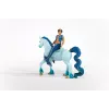 schleich BAYALA Aryon uz vienradža, 5 gadi, Saules elfi, Vienradži un fejas, Daudzkrāsains
