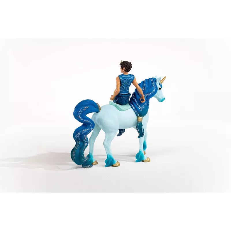 schleich BAYALA Aryon uz vienradža, 5 gadi, Saules elfi, Vienradži un fejas, Daudzkrāsains