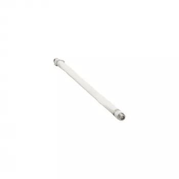 Logu caurlaide SAT kabelim InLine F-spraudnis vīr.–vīr., balts, 21×220×13 mm