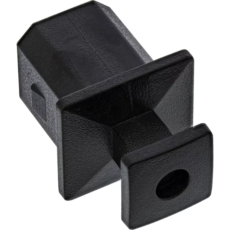 InLine putekļu aizsargs USB-B ligzdai, melns, 50 gab.