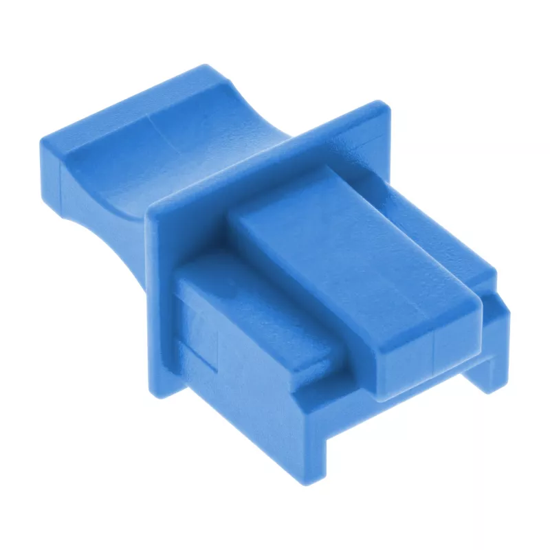 InLine putekļu pārsegs RJ45 ligzdai, zils, 10 gab.