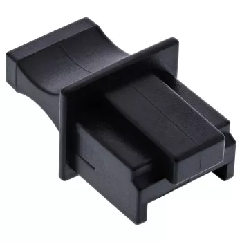 InLine putekļu vāciņš RJ45 ligzdai, melns, 100 gab., 59942E