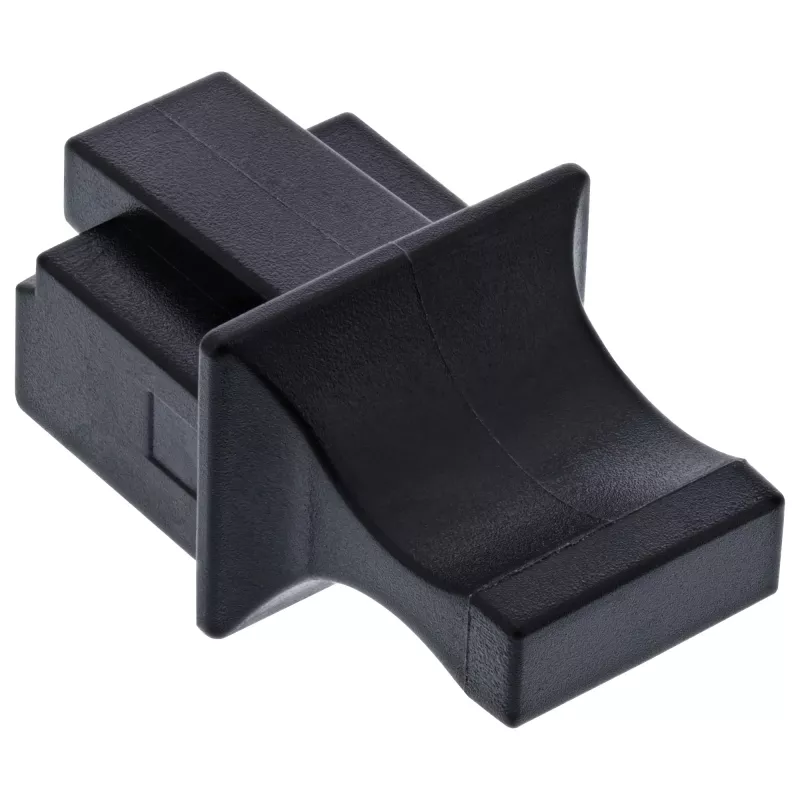 InLine putekļu vāciņš RJ45 ligzdai, melns, 100 gab., 59942E