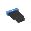 InLine USB 2.0 uz 3.0 adapteris iekšējais USB 2.0 mātesplate uz USB 3.0 kontaktu spraudni