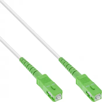 InLine optiskās šķiedras simpleksais kabelis FTTH SC/APC 8° uz SC/APC 8° 9/125µm OS2 25 m