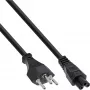 InLine B-16656C strāvas kabelis melnā krāsā 2 m SEV 1011 IEC C5