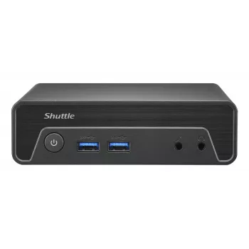 Mini dators Shuttle NE1010BA Intel N100 8GB DDR4 128GB SSD Windows 11 Pro