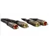 Hama 122292 audio kabelis 1,5 m 2 x RCA melns