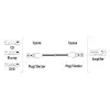 Hama ODT M/M 3m InfiniBand/optiskās šķiedras kabelis TOSLINK melns