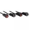 Hama Cinch Stereo audio kabelis 1,5 m 2 x RCA melns