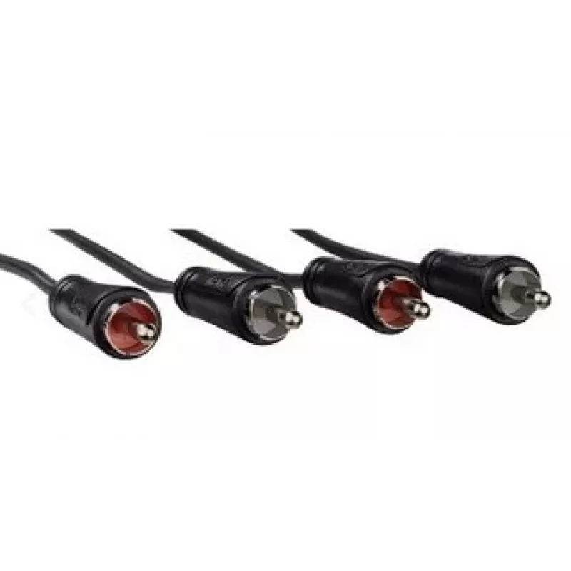 Hama 00122273 audio kabelis 3 m 2 x RCA melns