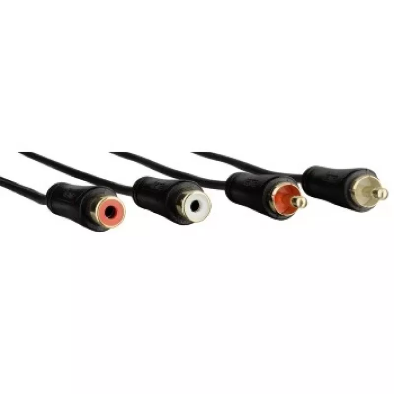 Hama 00122286 audio kabelis 3 m 2 x RCA melns
