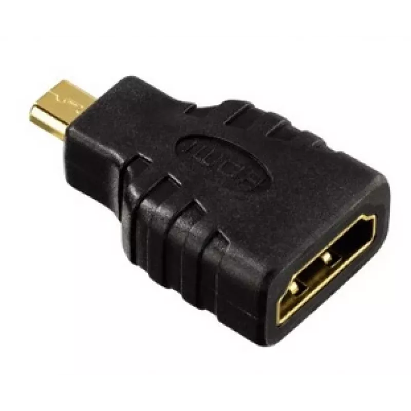 Hama 1,5 m HDMI kabelis vīr./vīr., HDMI A tipa (standarta), melns
