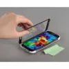 Hama Mirror mobilā tālruņa maciņš, sudraba, balts