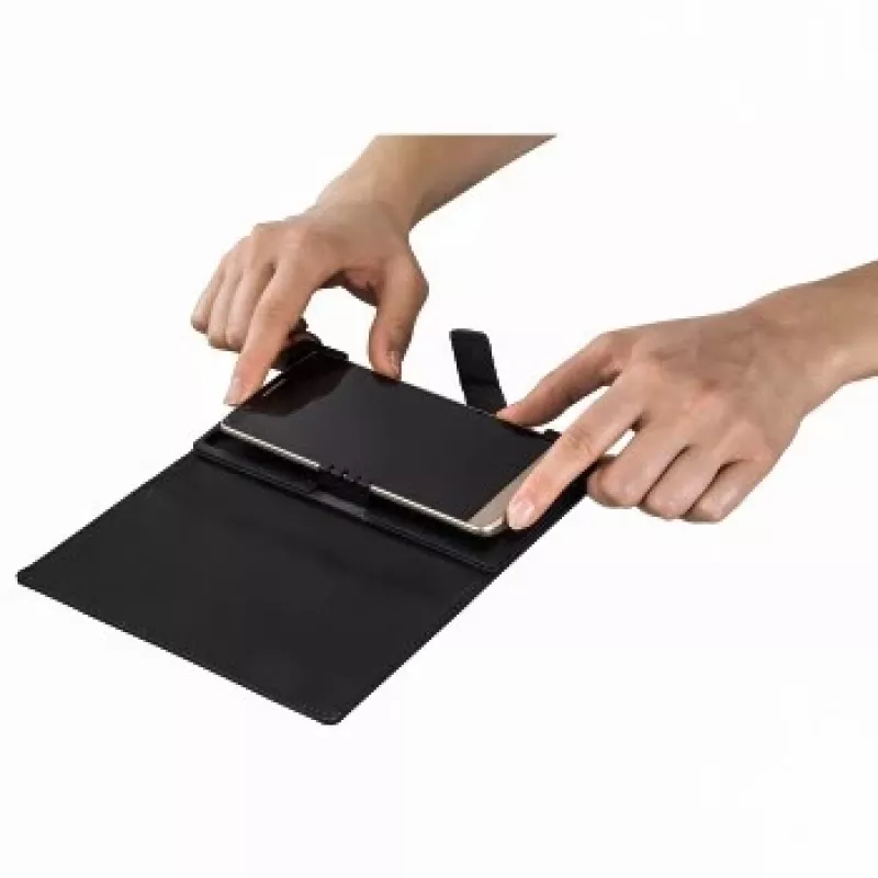 Hama Move mobilā tālruņa futlāris 14,7 cm (5,8 collas) Folio melns