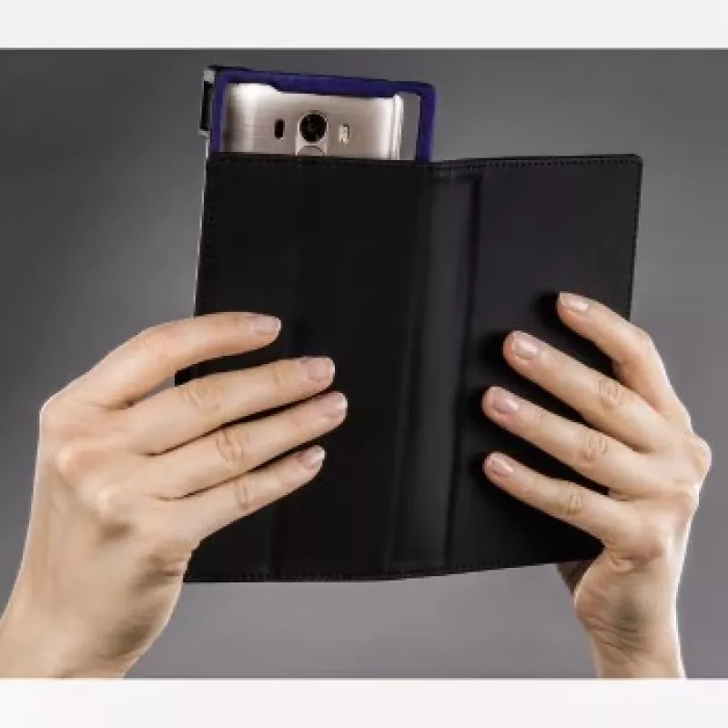 Hama Move mobilā tālruņa futlāris 14,7 cm (5,8 collas) Folio melns