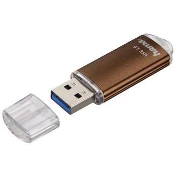 Hama Laeta, 128GB USB zibatmiņa USB Type-A 3.2 Gen 1 (3.1 Gen 1) brūna
