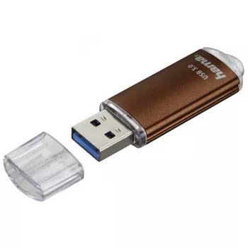 Hama Laeta 256GB USB zibatmiņa USB Type-A 3.2 Gen 1 (3.1 Gen 1) Brūna