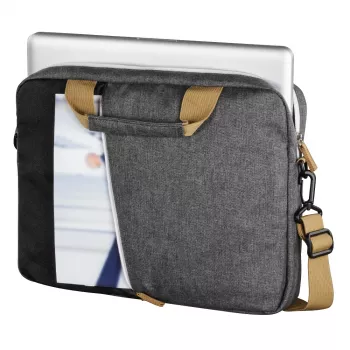 Hama Florence 35,8 cm (14,1 collas) Messenger soma Melna, Pelēka
