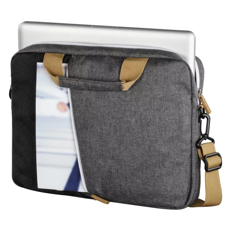 Hama Florence 35,8 cm (14,1 collas) Messenger soma Melna, Pelēka
