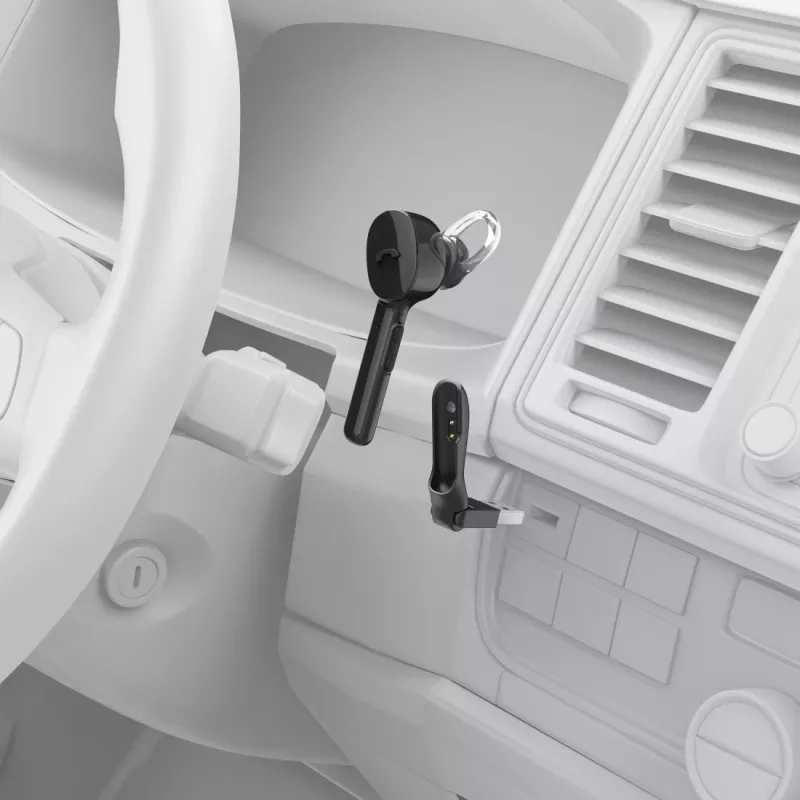 Hama MyVoice1300 austiņas bezvadu ievietojamās automašīnas Bluetooth melnas