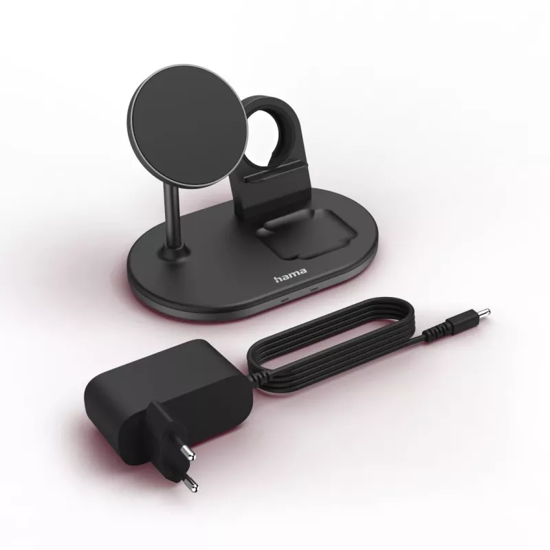 Hama MagCharge Multi Headset, Smartphone, Watch Melns AC Wireless…