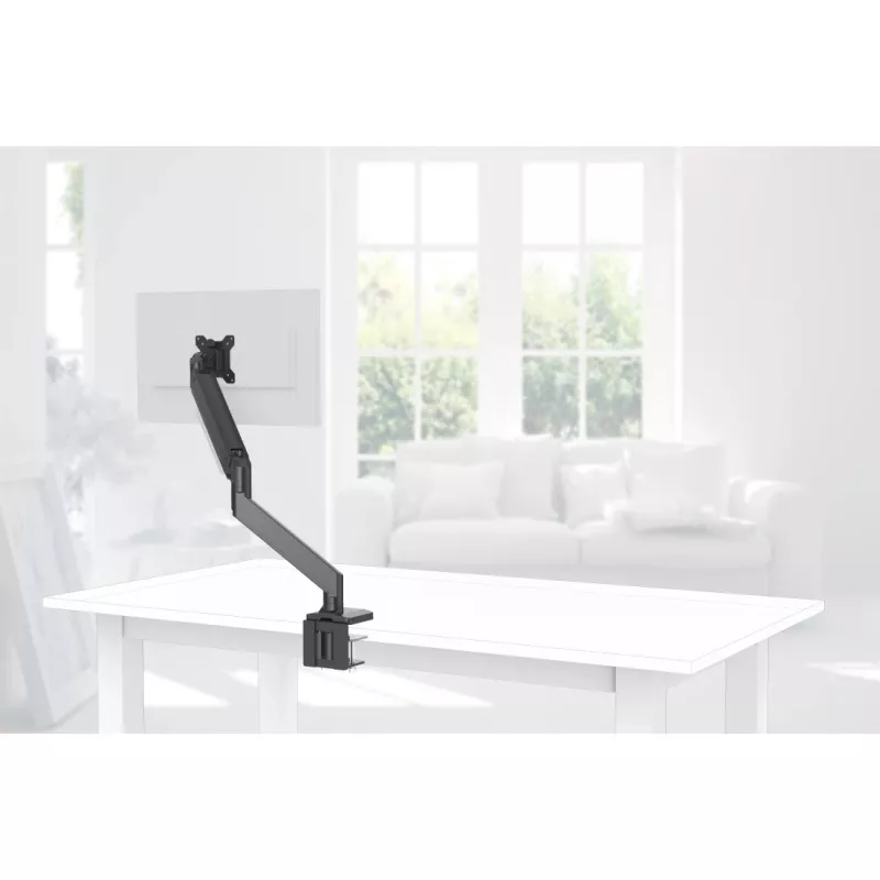 Hama 00118497 monitora stiprinājums / statīvs 88,9 cm (35 collas) galdam, melns