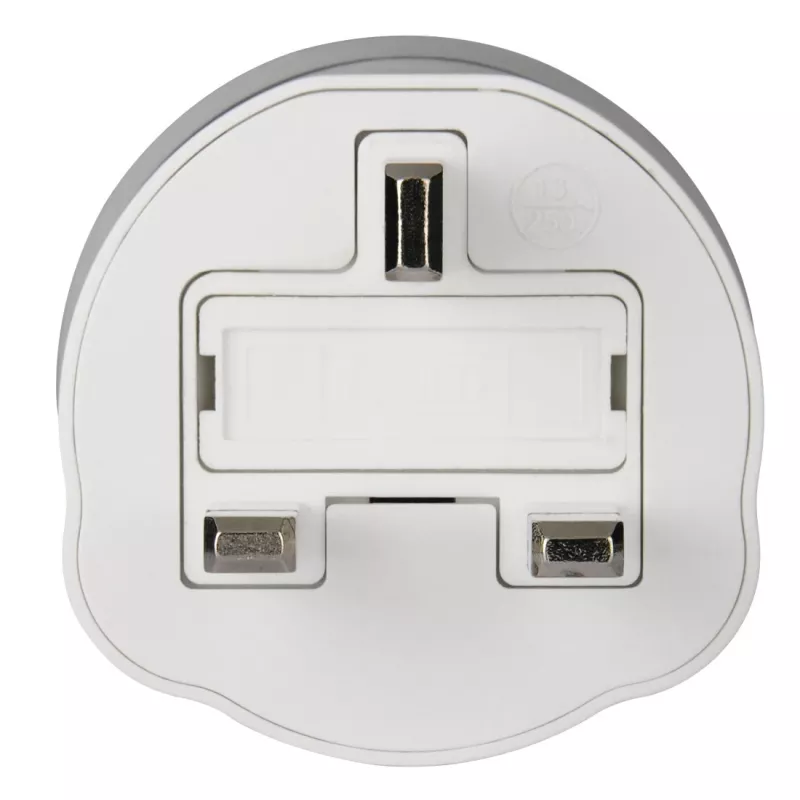 Hama 00223433 strāvas spraudņa adapteris Type G (UK) Type C (Europlug)+Type F Balts