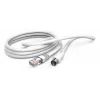 Hama 00205032 koaksiālais kabelis 2,5 m RJ-45 balts
