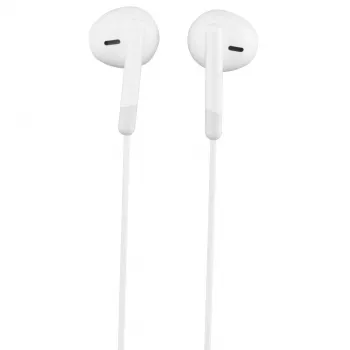 Hama Season II austiņas ar vadu, ievietojamās, mūzikai/ikdienai, USB Type-C, balts