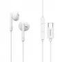 Hama Classy austiņas ar vadu ievietojamās Zvanīšana/Mūzika USB Type-C Baltas