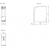 Siemens 6ES7132-6HD01-0BB1 strāvas adapteris iekštelpām Daudzkrāsains