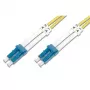 Techly LC/LC vienmoda 9/125 OS2 20 m optiskās šķiedras kabelis ILWL D9-LCLC-200