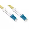 Techly LC/LC vienmoda 9/125 OS2 20 m optiskās šķiedras kabelis ILWL D9-LCLC-200