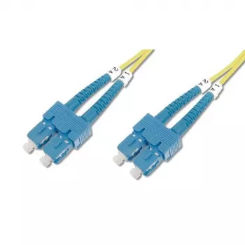 Techly SC/SC vienmoda 9/125 OS2 5m optiskās šķiedras kabelis, 5 m, OS2, SC, SC
