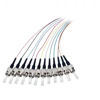Techly ILWL PG-ST-OM3 InfiniBand/optiskās šķiedras kabelis 2 m Daudzkrāsains