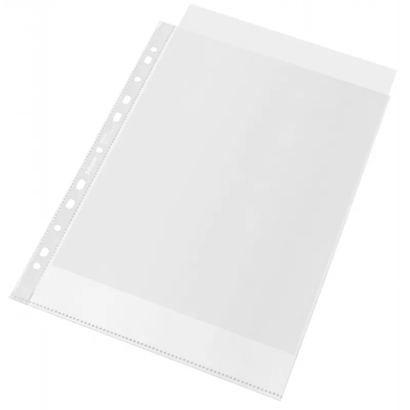 Esselte Recycle kabata A4, 210 x 297 mm (A4), Caurspīdīgs, Polipropilēns (PP), Portrets, Augšpusē, 0,07 mm