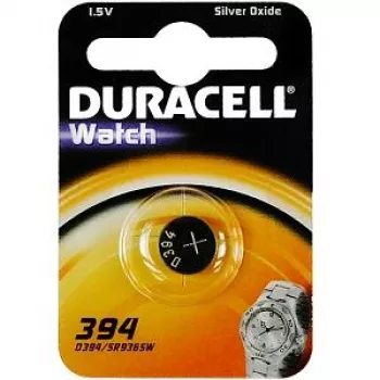 Duracell D394 mājsaimniecības baterija Vienreizlietojama baterija Sudraba-oksīda (S)