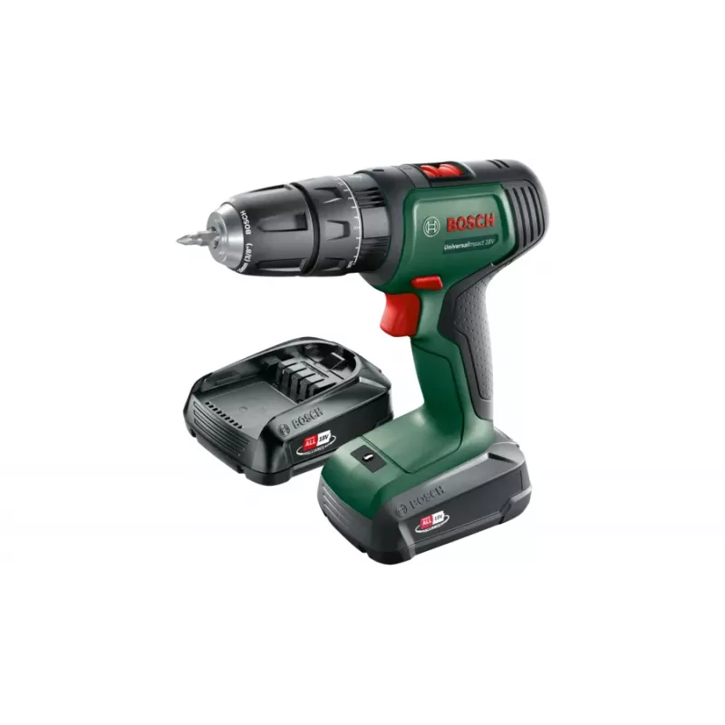 Bosch UniversalImpact 18V 1450 RPM Keyless 1,3 kg zaļš