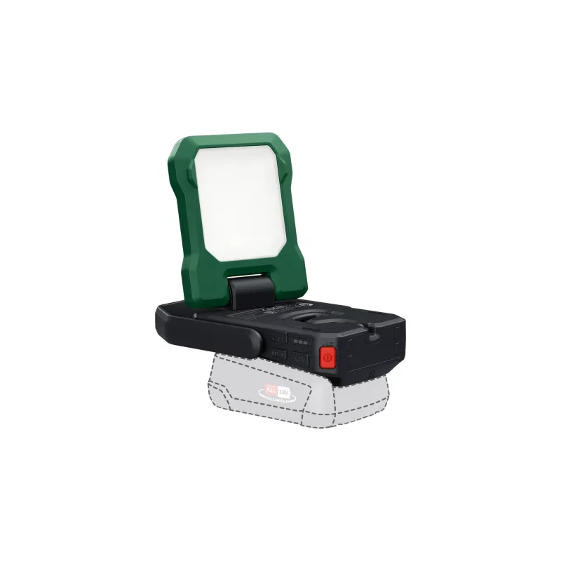Bosch EasySpotLight 18V-400 melna, zaļa universāla lukturīša gaismas diode